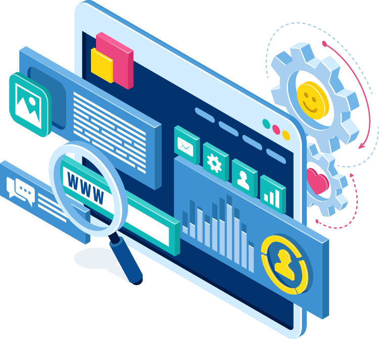 SEO metrics dashboard tracking search performance